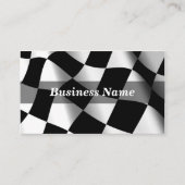 Gecontroleerde achtergrond vlag visitekaartje (Voorkant)