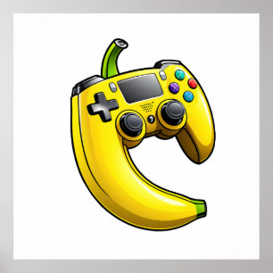 Gecontroleerde banaan 02 poster