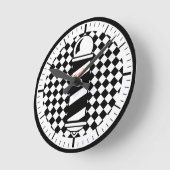 Gecontroleerde Barberpool-klok Ronde Klok (Hoek)
