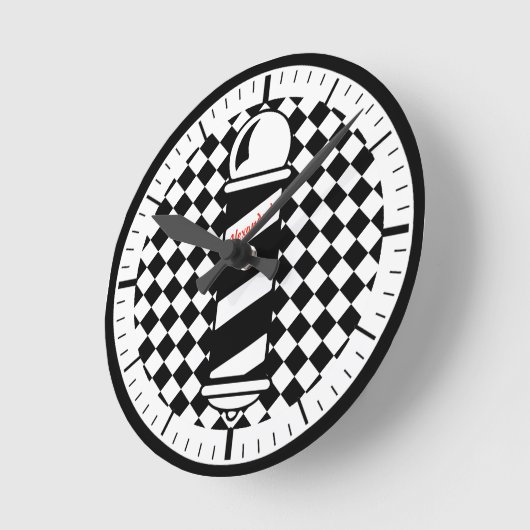 Gecontroleerde Barberpool-klok Ronde Klok (Hoek)