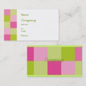 Gecontroleerde Biz-kaart Visitekaartje (Voorkant / Achterkant)