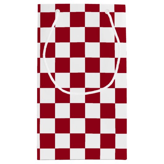 Gecontroleerde Bourgogne en White Klein Cadeauzakje (Achterkant)