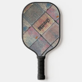 Gecontroleerde Brick Urban Gepersonaliseerd Pickleball Paddle (Voorkant)