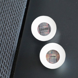 Gecontroleerde Brick Urban Gepersonaliseerd Pingpongbal