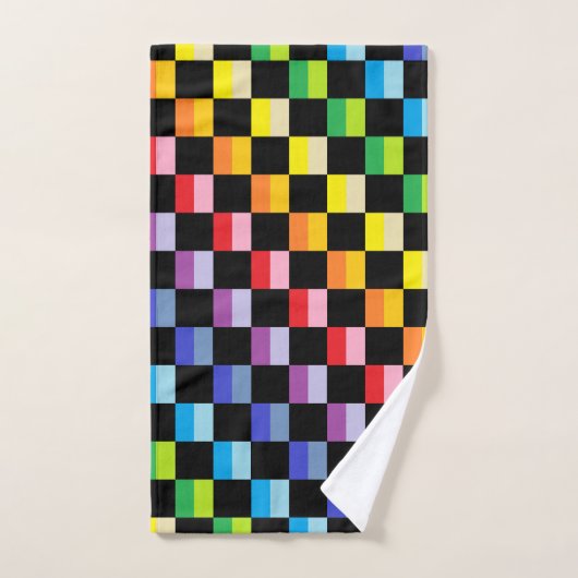 Gecontroleerde Broader Spectrum Rainbow Black Bad Handdoek (Handdoek)