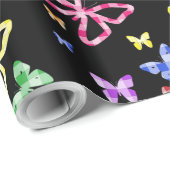 GECONTROLEERDE BUTTERFLIES CADEAUPAPIER (Rol Hoek)