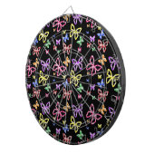 GECONTROLEERDE BUTTERFLIES DARTBORD (Voorkant Rechts)