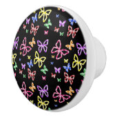 GECONTROLEERDE BUTTERFLIES KERAMISCHE KNOP (Rechts)