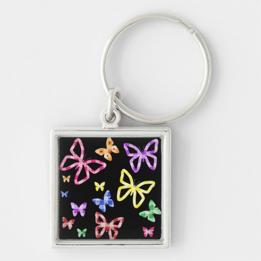 GECONTROLEERDE BUTTERFLIES SLEUTELHANGER (Voorkant)