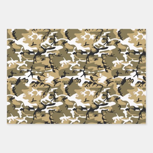 Gecontroleerde Camouflage Inpakpapier Vel (Voorkant 3)