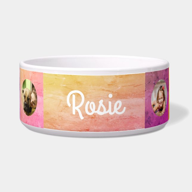 Gecontroleerde Ceramic Dog Food Bowl - HAMbWG Voerbakje (Voorkant)