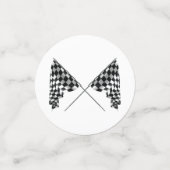 Gecontroleerde Confetti van Vlaggen (Kleine voorkant)