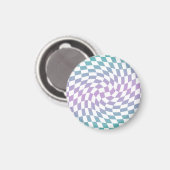 Gecontroleerde controle van de gradiënt Ombre Blau Magneet (Voorkant / Achterkant)