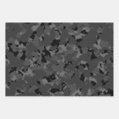 Gecontroleerde Dark Camouflage Inpakpapier Vel (Voorkant 3)