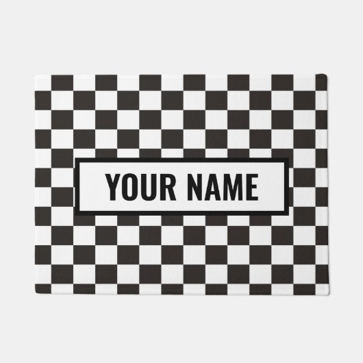 GECONTROLEERDE GARAGE DEURMAT (Voorkant)