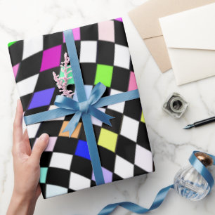 Gecontroleerde geometrie cadeaupapier
