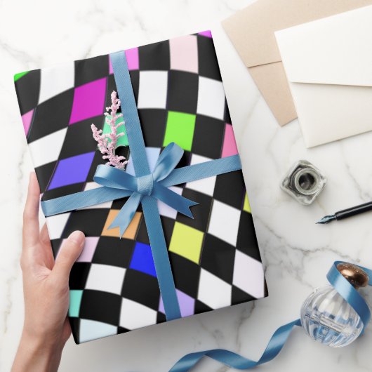 Gecontroleerde geometrie cadeaupapier (Geschenken)