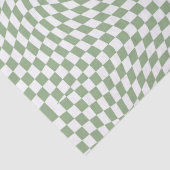 Gecontroleerde Gerichte Groene Controles van de Sa Tissuepapier (Detail)