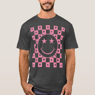 Gecontroleerde glimlach Face Funny T-shirt