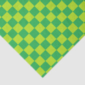 Gecontroleerde groene kalk en groen tissuepapier (Detail)