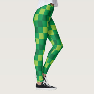 Gecontroleerde groene Leggings