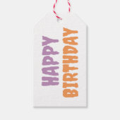 Gecontroleerde Halloween Cadeaulabel (Voorkant)