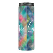Gecontroleerde Harlequin Bleke regenboog Thermosbeker (Achterkant)