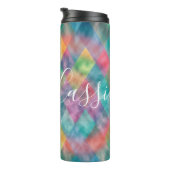 Gecontroleerde Harlequin Bleke regenboog Thermosbeker (Geroteerd rechts)