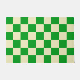 Gecontroleerde het Groene Controlebord van de teru Deurmat