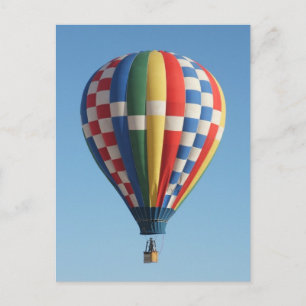 Gecontroleerde Hot Air ballon New Mexico Briefkaart