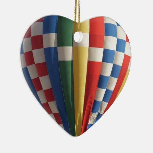 Gecontroleerde Hot Air ballon New Mexico Keramisch Ornament (Rechts)