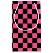 Gecontroleerde Hot Pink en Black Klein Cadeauzakje (Achterkant)