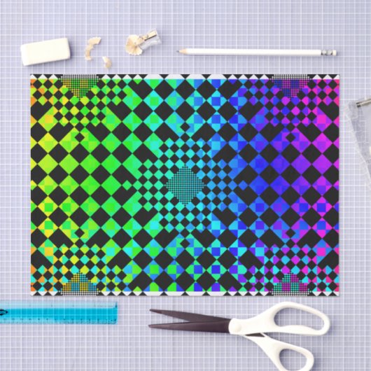 Gecontroleerde illusie door Kenneth Yoncich Tissuepapier (Craft)