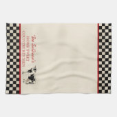 Gecontroleerde keukenhanddoeken voor koeien in het (Horizontaal)