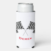 Gecontroleerde Koelbox van het Ontwerp van de Vlag Seltzer Blikjeskoeler (Seltzer Voorkant)