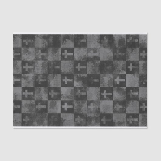 Gecontroleerde kruisingen tissuepapier (Voorkant)