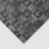 Gecontroleerde kruisingen tissuepapier (Detail)