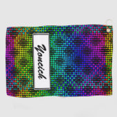 Gecontroleerde Lattice Fence door Kenneth Yoncich Golfhanddoek (Horizontaal)