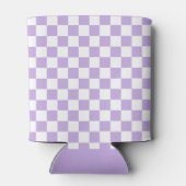 Gecontroleerde Lavender en Wit Blikjeskoeler (Achterkant)