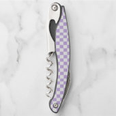 Gecontroleerde Lavender en Wit Kurkentrekker (Voorkant)