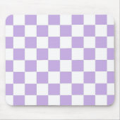 Gecontroleerde Lavender en Wit Muismat (Voorkant)