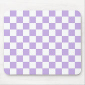 Gecontroleerde Lavender en Wit Muismat (Voorkant)