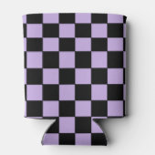 Gecontroleerde lavender en zwart blikjeskoeler (Achterkant)