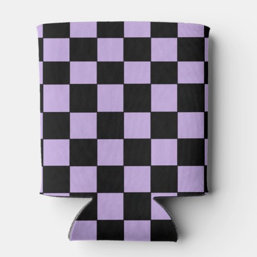 Gecontroleerde lavender en zwart blikjeskoeler (Achterkant)