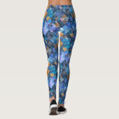 Gecontroleerde Leggings van het mozaïekpatroon (Achterkant)