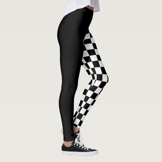 Gecontroleerde Leggings van het Patroon - Racing - (Rechts)