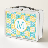 Gecontroleerde Liefde in Turquoise, Geel, en Wit (Voorkant)