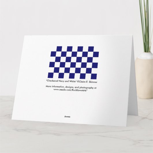 Gecontroleerde marine en White Kaart (Achterkant)