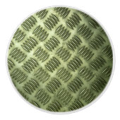 Gecontroleerde metaal roestvrij staal vloertextuur keramische knop (Voorkant)