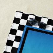 Gecontroleerde motocross strandlaken (In situ)